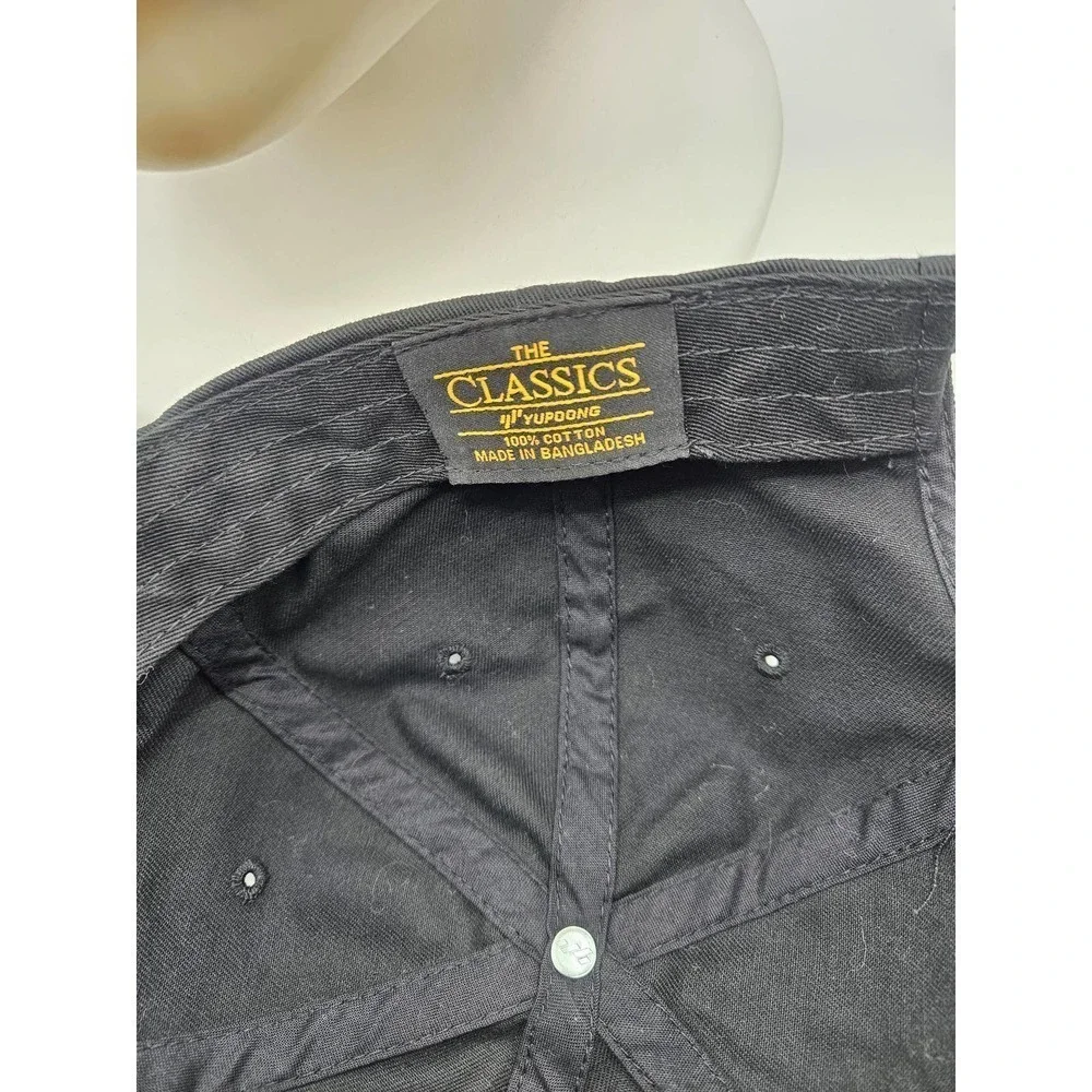 The Classics Mailbox Silhouette 100% Cotton Adjustable Cap Hat‎ Black White